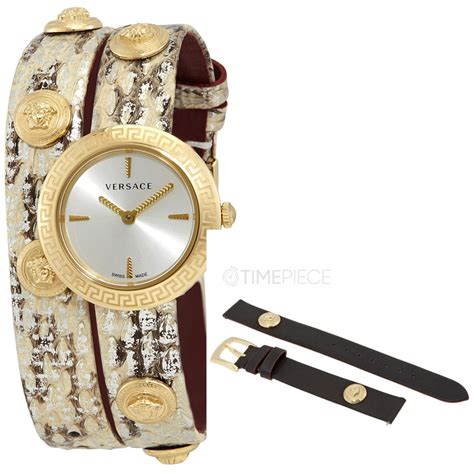 versace vera 00118|Versace VERF00118 Medusa Stud Icon Ladies Quartz Watch.